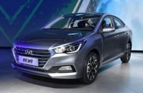 В Китае представили новый Hyundai Accent