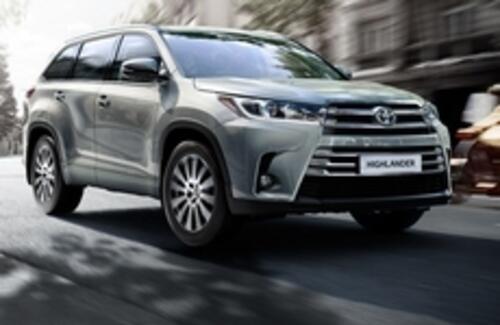 Возвращение нового Toyota Highlander в Казахстан