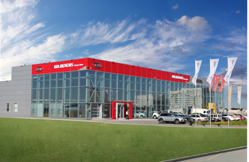 В Астане открылся крупнейший автоцентр KIA Motors