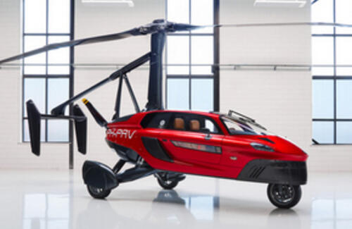 В Европе начались продажи первого летающего автомобиля