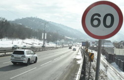 В Алматы снизили скоростной режим на главных магистралях