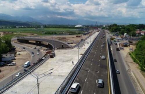 Развязку на Кульджинском тракте - Рыскулова открыли в Алматы