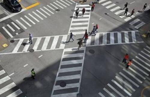 Первый диагональный перекресток появился в Нур-Султане