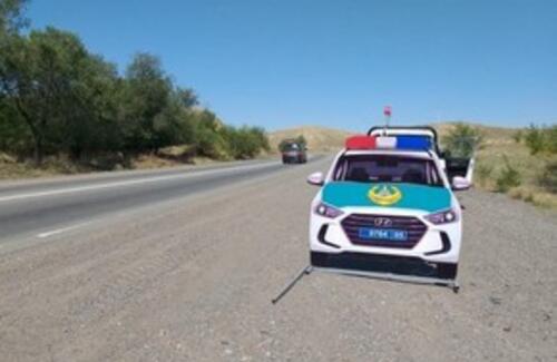 Муляжи полицейских машин появились на казахстанских дорогах