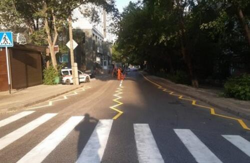 Новая дорожная разметка появилась в Казахстане