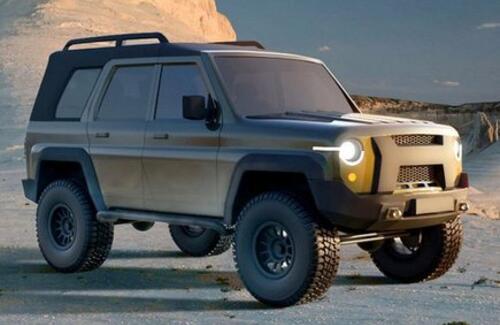 УАЗ показал каким будет новый "Хантер"