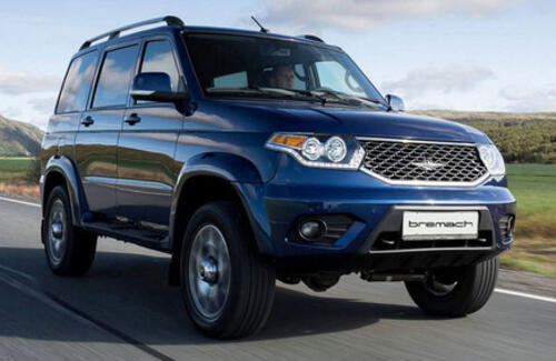 УАЗ Патриот едет в США