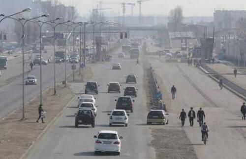 Развязку на "Алтын Орде" в Алматы достроят в этом году