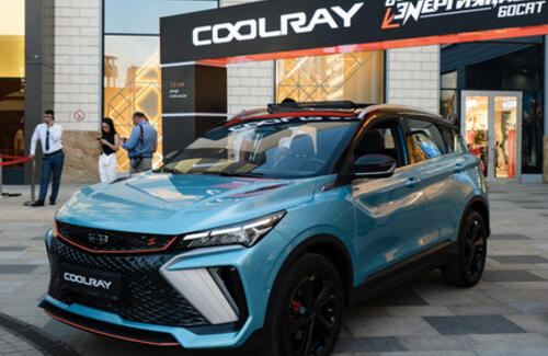 Geely представила в Казахстане свою обновлённую модель Coolray