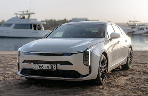 Обновленный бизнес-седан Kia K8 выходит на рынок Казахстана